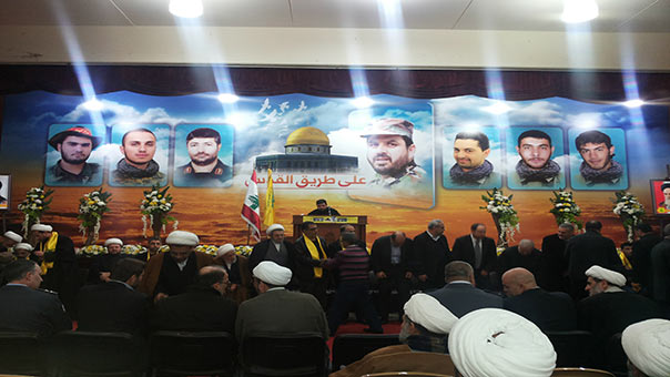 حزب الله يواصل تقبل التعازي بشهداء القنيطرة