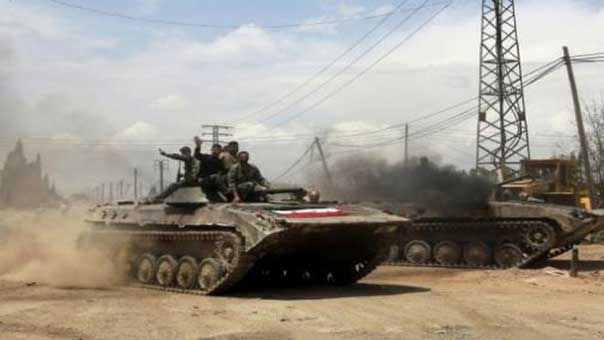 الجيش السوري يستعيد قرية دير العدس في ريف درعا وعشرات الكيلومترات من الأراضي المحتلة في القنيطرة 