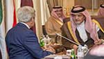بدء اجتماع وزراء خارجية دول الخليج مع جون كيري