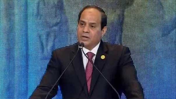 السيسي في مؤتمر شرم الشيخ الاقتصادي: مصر تنبذ العنف والتطرف والإرهاب