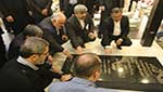 وزير الثقافة الإيراني يزور ضريح الشهيد مغنية