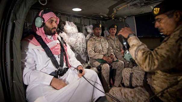محمد بن سلمان يشرف على العدوان على الشعب اليمني ومحمد بن نايف أقنع واشنطن به