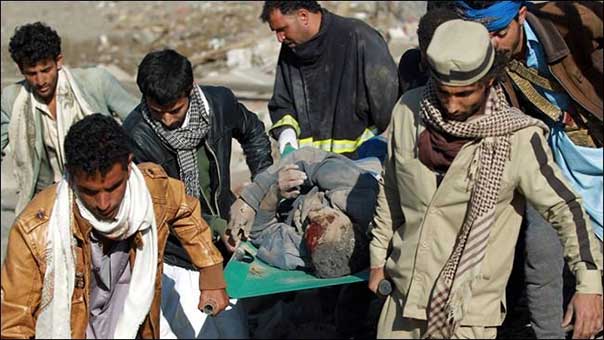 السعودية تفتك بالشعب اليمني بأسلحة محرّمة دولياً وتمنع علاج جرحى عدوانها!