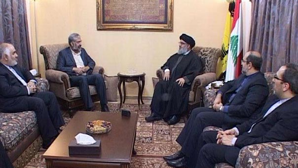 السيد حسن نصر الله استقبل المبعوث الخاص للرئيس الايراني مرتضى سرمدي