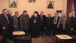 وفد من حزب الله يزور أبرشية صيدا وصور ومرجعيون لمناسبة عيد الفصح