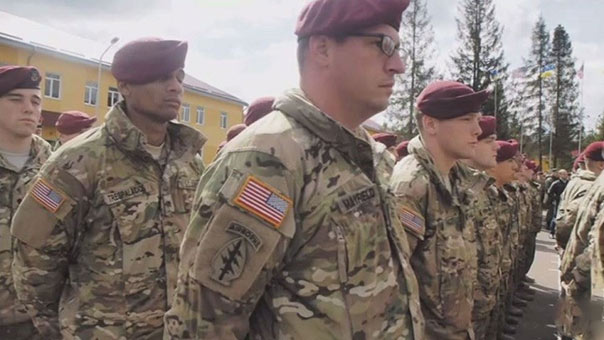 الجيش الأميركي يدرب الجيش الأوكراني في شرق أوكرانيا