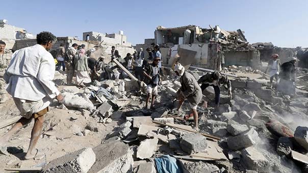 &rsquo;هيومن رايتس ووتش&rsquo;: استهداف العدوان لمستودع &rsquo;أوكسفام&rsquo; الإنساني في اليمن &rsquo;جريمة حرب&rsquo;