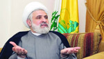 الشيخ قاسم : نحن ضد المشروع الأمريكي الإسرائيلي &rsquo;القاعدي&rsquo; السعودي 