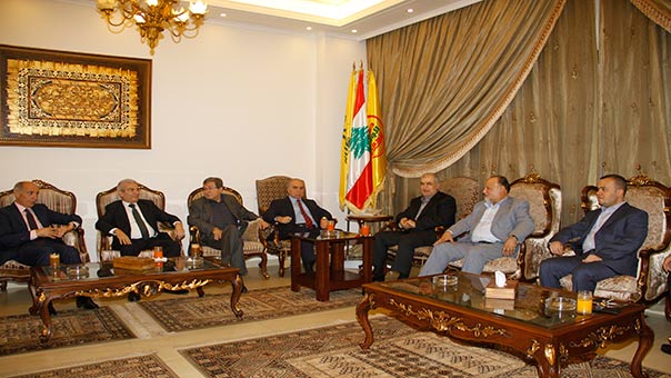 وفد من &rsquo;التغيير والاصلاح&rsquo; زار &rsquo;الوفاء للمقاومة&rsquo;.. وتأكيد على ضرورة البحث الجدي بمبادرة العماد عون