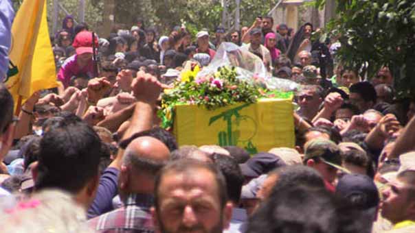 حزب الله شيّع الشهيدين علي عباس الحاج حسن وعلي محمد صالح