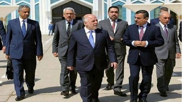 العبادي يلتقي الرئيس روحاني في طهران ويبحث معه العلاقات الثنائية بين البلدين وملف الإرهاب