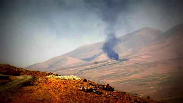 تدمير آليات للتكفيريين في معبر الزمراني وجردي الجراجير وعرسال ومقتل من فيها 