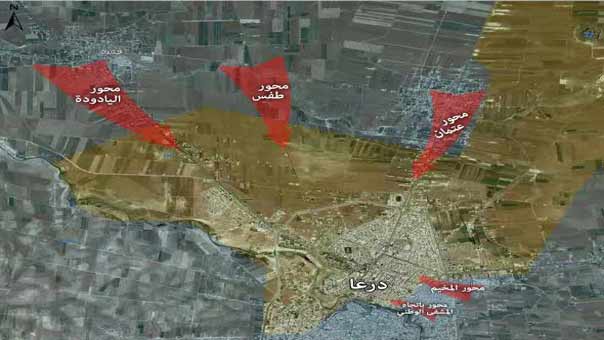 &rsquo;غرف التشتت والتناحر&rsquo; تحكم  عمليات المسلحين الفاشلة في درعا 