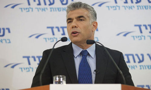 رئيس حزب &rsquo;هناك مستقبل&rsquo;: رئيس الحكومة فشل مقابل ايران&lrm;