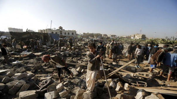 العدوان يستمر في حصد أرواح اليمنيين..والجيش واللجان يستهدفون مواقع سعودية