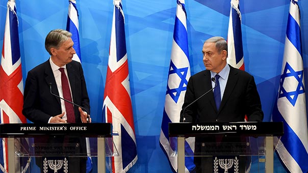 مواجهة حادة بين رئيس وزراء العدو ووزير خارجية بريطانيا بشأن إيران