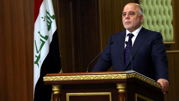 &rsquo;العبادي&rsquo; يتوعد منفذي تفجير خان بني سعد بالعقاب