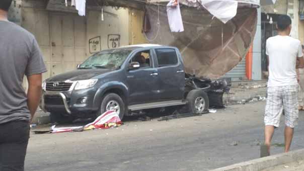 تفجير 5 سيارات تابعة لفصائل المقاومة الفلسطينية في قطاع غزة