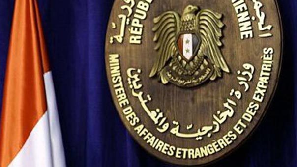 الخارجية السورية تدين العمليات الارهابية التي استهدفت الجيش الجزائري