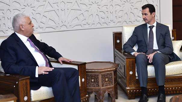 الأسد‬ يلتقي مبعوثاً عراقياً: لتوسيع التعاون بين البلدين في مواجهة الارهابيين