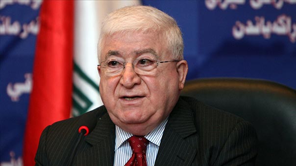 الرئيس العراقي بعد لقاء ظريف: التعاون بين دول المنطقة ضروري لإحلال السلام