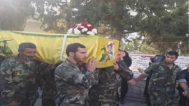 حزب الله وجمهور المقاومة شيعوا الشهيد جبران علي ناصر الدين في بلدة العين البقاعية
