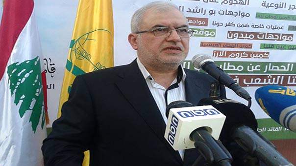 النائب رعد: سلطة لا تستطيع معالجة مشكلة النفايات لا تملك قرار حرب وسلم ضد أعداء بلدنا
