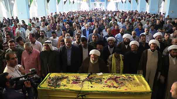 حزب الله وأهالي بلدة بريتال يشيعون الشهيد المجاهد محمد قاسم العزقي بموكب مهيب