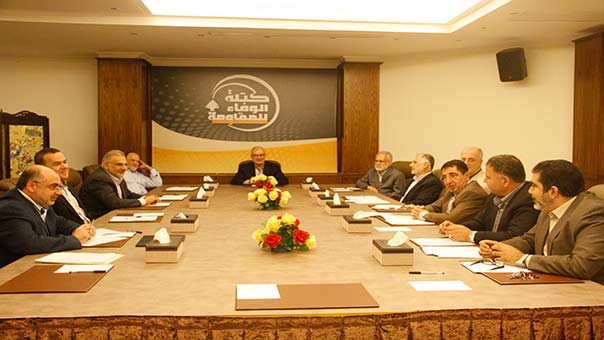 &rsquo;الوفاء للمقاومة&rsquo; تدعو حزب &rsquo;المستقبل&rsquo; لفتح الابواب أمام المخارج للمسائل المختلف عليها 