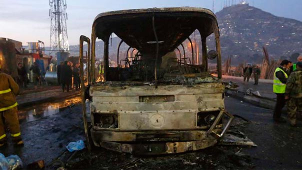  36 قتيلا ومئات الجرحى في سلسلة اعتداءات في كابول