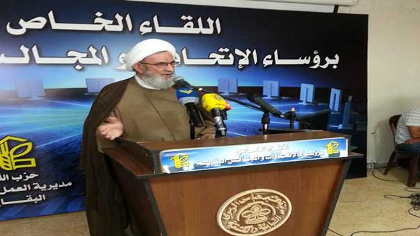 الشيخ يزبك: لا خيار ولا حل في البلد إلا بالتلاقي والتفاهم.. وللتوحد في مواجهة الارهاب