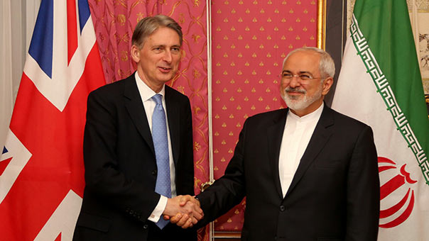 إعادة العلاقات الدبلوماسية بين بريطانيا وإيران