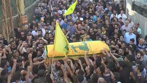 حزب الله يشيع الشهيد المجاهد محمد سميح العلي في بلدة شقرا الجنوبية