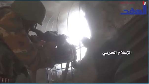 بالفيديو.. الجيش السوري ومجاهدو المقاومة يسيطرون على جامع الجسر وسط مدينة الزبداني