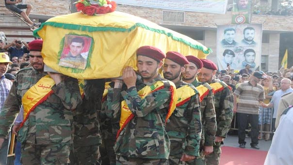 حزب الله يشيع الشهيد المجاهد حسن علي جفال في بلدة عبا الجنوبية