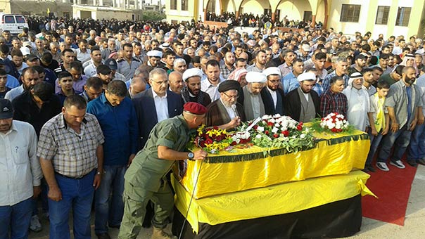حزب الله يشيّع الشهيدين رشيد البزال ويوسف سلامي في بلدتي البزالية وقعقعية الجسر