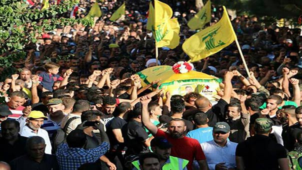 حزب الله يشيع الشهيدين حسين سرحان وعلي قمر في الحلوسية الجنوبية وسحمر البقاعية