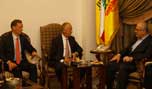 رعد بحث مع وفد برلماني فرنسي مستجدات الحوار الوطني وسبل حل الازمة السورية