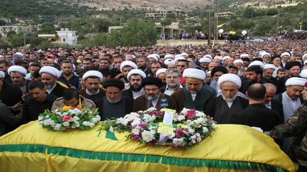 حزب الله يشيّع الشهيد القائد أبو محمد الإقليم (الحاج ماهر)