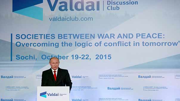 بوتين لاميركا: تتوهمون بالانتصار في أي حرب عالمية قد تقع .. ومستعدون لدعم جميع الدول المهددة من قبل الإرهابيين