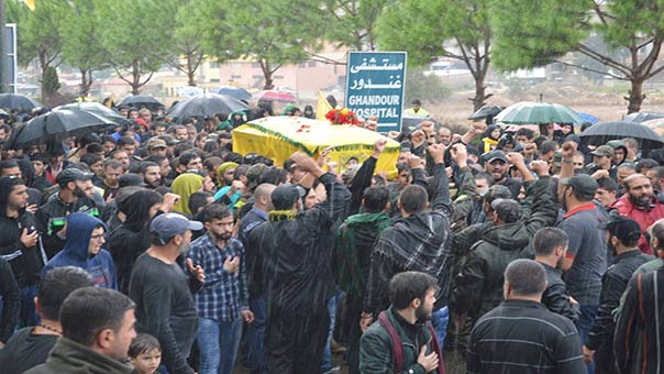 حزب الله يشيع الشهيدين علي الأكبر خشفة وحسين شريفة في البقاع الغربي والجنوب