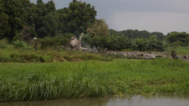 مصرع أكثر من 40 شخصا في تحطم طائرة شحن روسية بعاصمة جنوب السودان