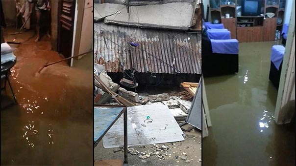أضرار كبيرة سببتها الأمطار الغزيرة في طرابلس.. انقطاع للانترنت والمياه دخلت المنازل