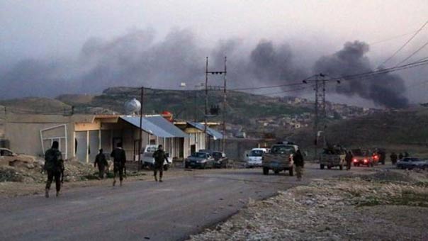 البيشمركة تدخل سنجار من جمع الاتجاهات وتبدأ تطهيرها من &rsquo;داعش&rsquo;.. وبدء عملية تطهير الرمادي