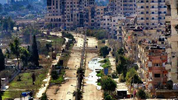 محافظ حمص: اتفاق لبدء تنفيذ المرحلة الأولى لإخلاء حي الوعر من السلاح والمسلحين