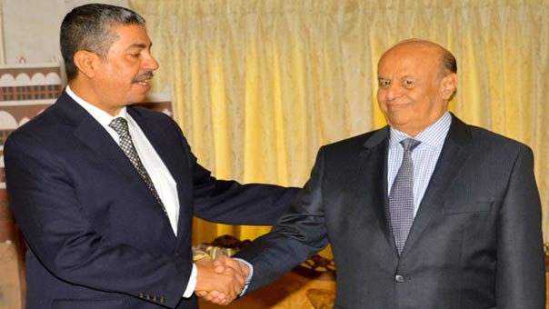 الخلافات بين هادي وبحاح تخرج الى العلن على خلفية تعيينات وزارية