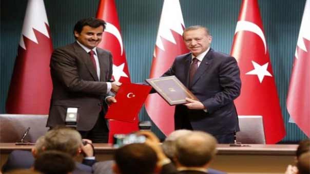 تركيا تنشئ قاعدة عسكرية في قطر لمواجهة &rsquo;الأعداء المشتركين&rsquo;