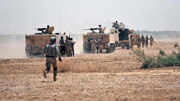 تواصل القوات العراقية عملية تحرير جنوب الفلوجة وتعتقل 40 &rsquo;إرهابياً&rsquo;