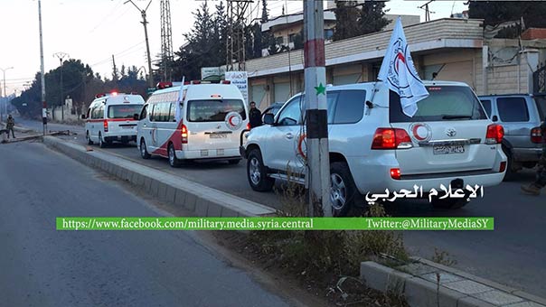 تنفيذ المرحلة الثانية من اتفاق الزبداني 