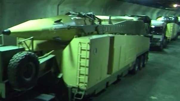 بالفيديو.. ايران تكشف قاعدة جديدة تحت الارض تحوي صواريخ مداها 1700 كلم